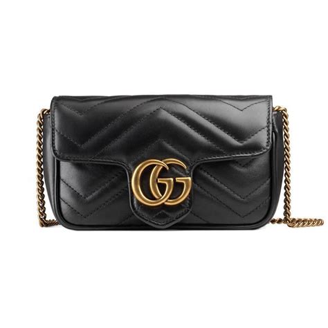 gucci marmont black mini|gucci marmont mini bag price.